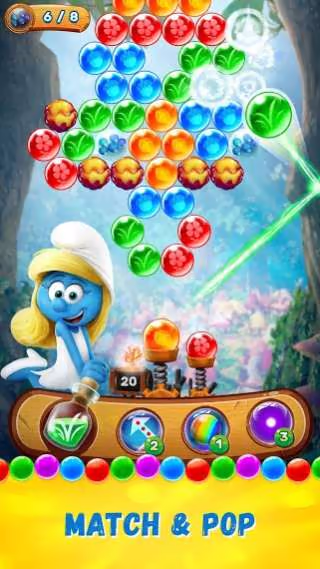 Smurfs Bubble Shooter Story 1