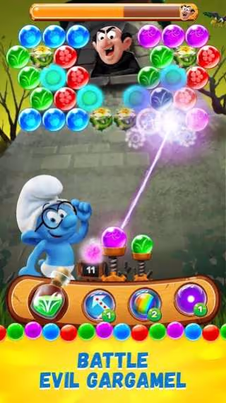 Smurfs Bubble Shooter Story 3