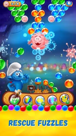 Smurfs Bubble Shooter Story 5