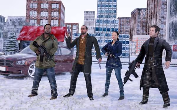 Winter City Shooter Gangster Mafia 1