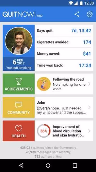 QuitNow PRO Stop smoking 1