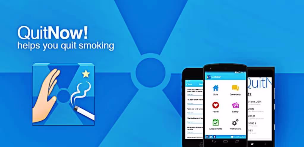 QuitNow PRO Stop smoking cover