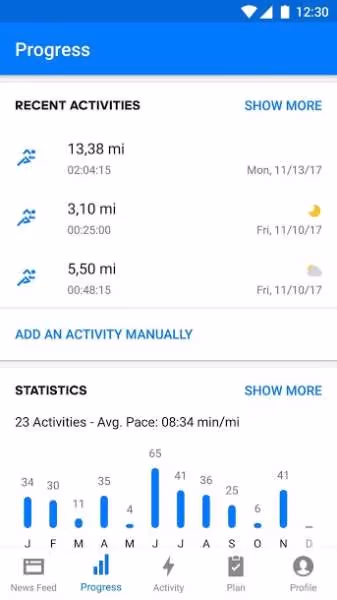 Runtastic PRO Running Fitness 2