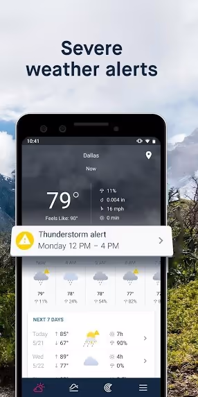 WeatherPro Forecast Radar Widgets 3