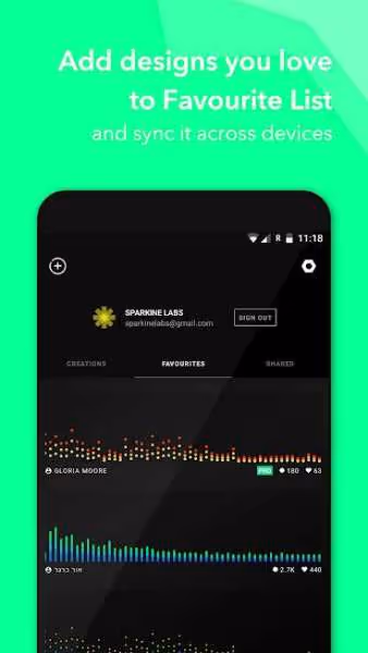 Muviz Navbar Music Visualizer 8