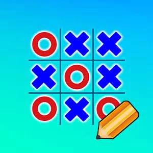 Tic Tac Toe بازی تخته‌ای "دوز"