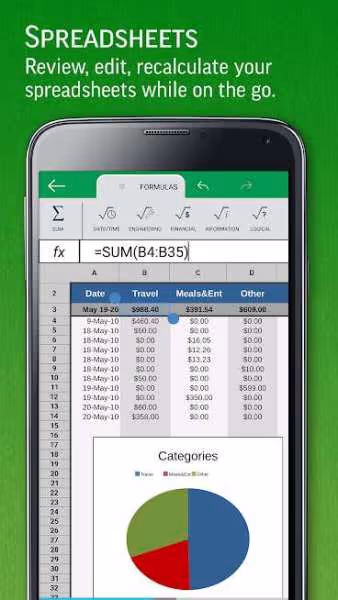 SmartOffice View Edit MS Office files PDFs 5