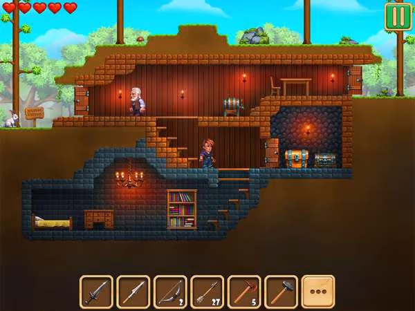 Adventaria 2D World of Craft Mining 4