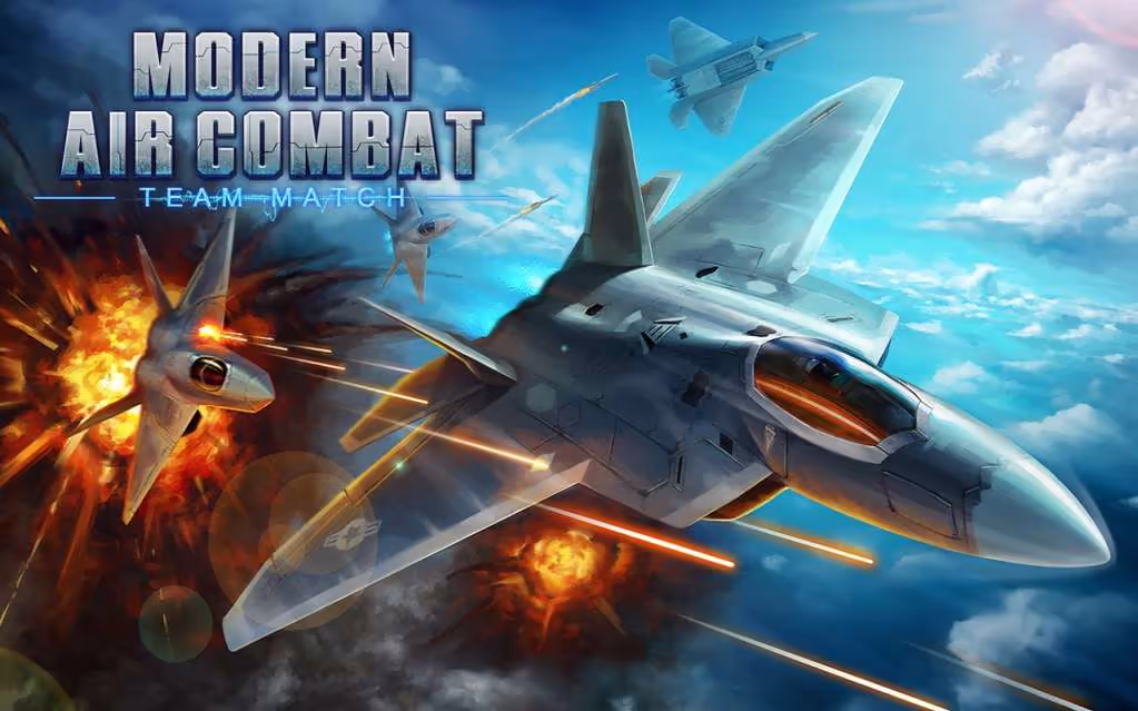 Air Combat Online دانلود بازی اندروید شبیه‌سازی نبردهای هوایی هواپیماهای جنگنده