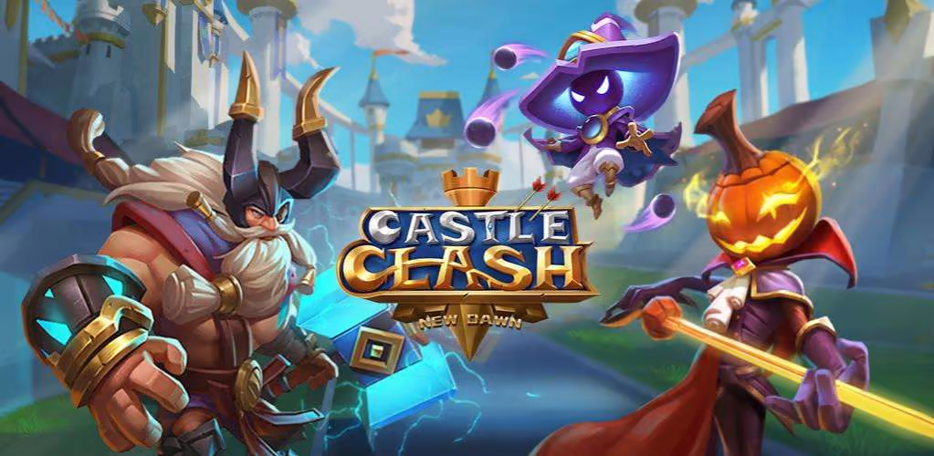 Castle Clash New Dawn logo