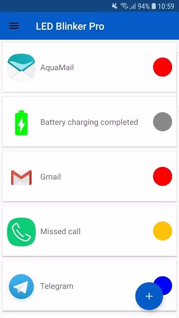 LED Blinker Notifications Lite Manage your lights 1
