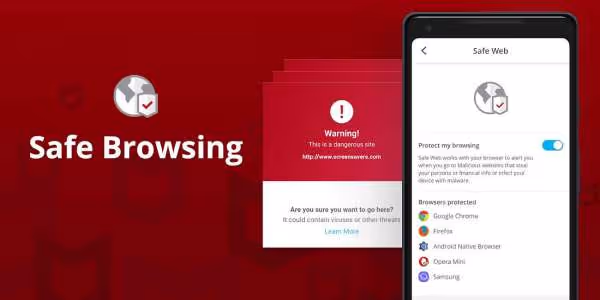 McAfee Mobile Security Lock 5