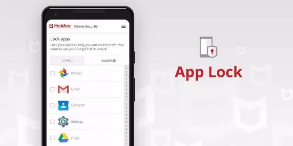 McAfee Mobile Security Lock 8