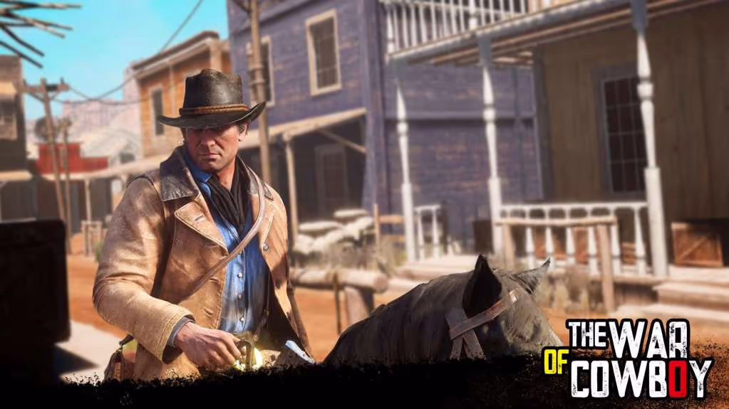 Cowboy Hunting Dead Shooter logo