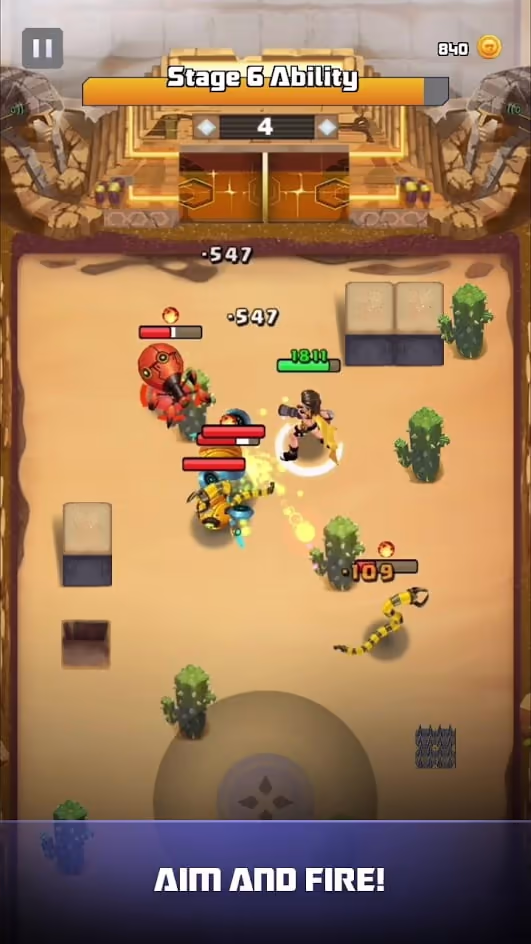 Robot Assassin Bullet Fight 2