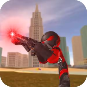 Stickman Rope Hero - دانلود بازی محبوب اکشن و ماجراجویی استیکمن قهرمان طناب باز 2
