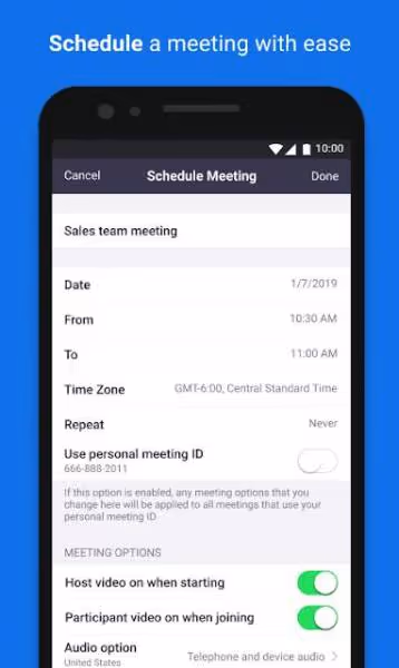 ZOOM Cloud Meetings 5