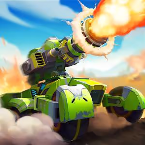 War Wheels Like a 1980s Tank Game icon