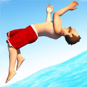 Flip Diving بازی ورزشی شیرجه شجاعانه 4