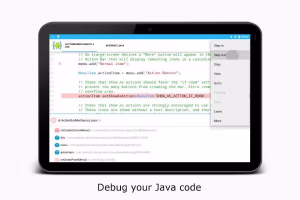 AIDE IDE for Android Java C 6