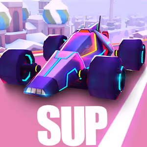 SUP Multiplayer Racing - دانلود بازی مهیج و محبوب مسابقات ماشین سواری چند نفره اندروید 3
