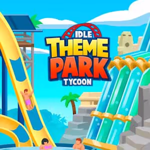 Idle Theme Park Tycoon بازی شبیه‌سازی مدیریت شهر‌بازی 1