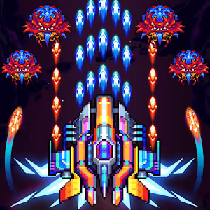 Galaxiga Arcade Shooting Game بازی تیراندازی در کهکشان  گلکسیگا *