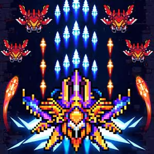Falcon Squad - Space shooter دانلود بازی حمله به کهکشان جوخه شاهین