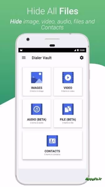 Dialer Vault VaultDroid Hide Photo Video OS 10 3